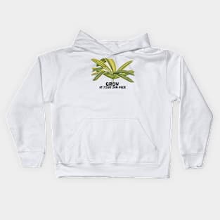 Save the Nature Grow at your own pace Kids Hoodie